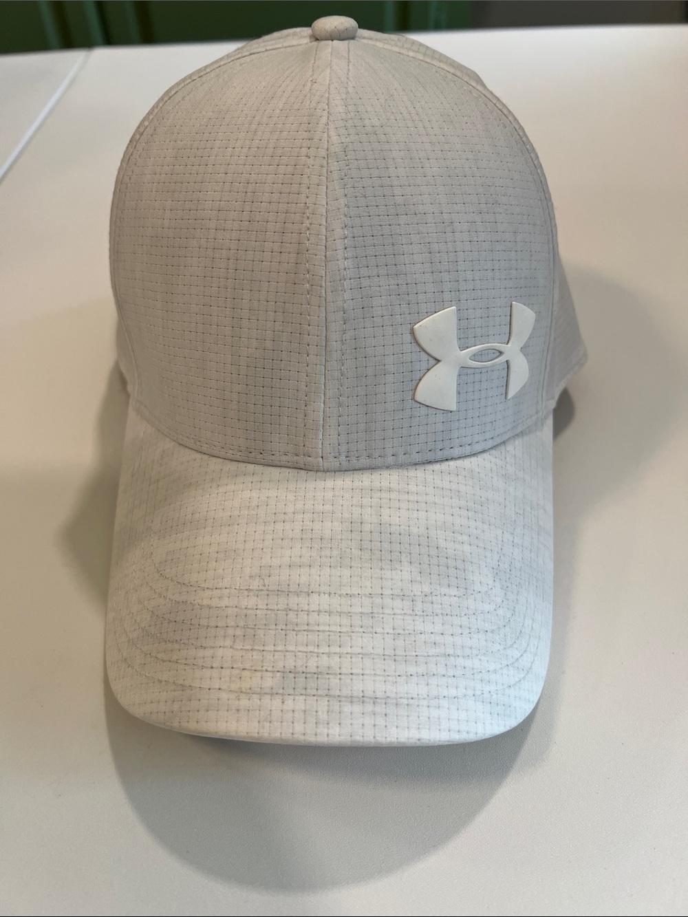 Under‎ Armour - large/xl, Men’s White-Gray Performance Baseball Cap, fitted
